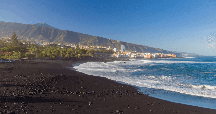 Playa de las Conchas, Tenerife. Not Daring to Surf, but a Daring