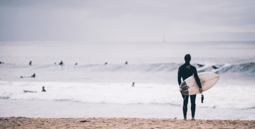 Playa de las Conchas, Tenerife. Not Daring to Surf, but a Daring