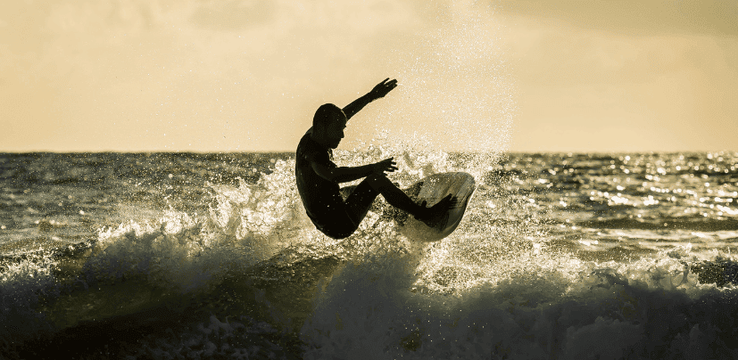 Playa de las Conchas, Tenerife. Not Daring to Surf, but a Daring